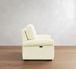 PB Comfort Modern Roll Arm Power Recliner