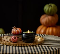 Premium Flickering Flameless Wax Cauldron Candle