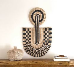 Handwoven Abstract Mask