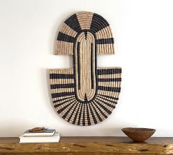 Handwoven Abstract Mask