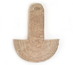 Handwoven Abstract Mask