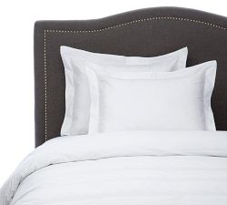 Kollin Cotton  Percale Embroidered Duvet Cover Set