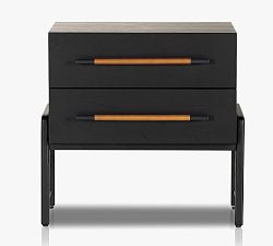 Open Box: Andes Nightstand, 27.5" - Ebony Oak