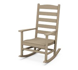 Polywood Ladderback Outdoor Rocking Chair