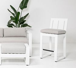 Canva Metal Outdoor Bar &amp; Counter Stools