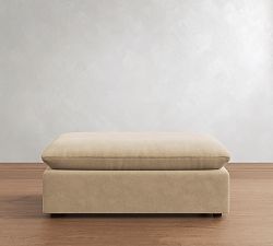 Palmetto Leather Ottoman