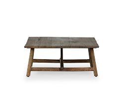 Zetta Wood Rectangular Coffee Table (54")