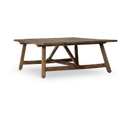 Zetta Wood Rectangular Coffee Table (54")