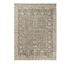 Open Box: Rhea Hand-Knotted Wool Rug, 9' x 12' - Flagstone/Parchment