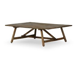 Zetta Wood Rectangular Coffee Table (54")