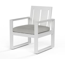 Canva Metal Outdoor Dining Armchair