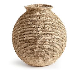 Open Box: Jules Handwoven Natural Vase, Small