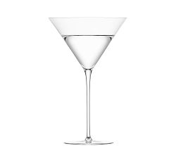 Open Box: Enoteca Handcrafted Martini Glasses, Set of 2