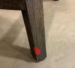 Open Box: Layton Leather Swivel Counter Stool (25.5") - Churchfield Stone, Vintage Amber