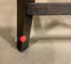 Open Box: Layton Leather Swivel Counter Stool (25.5") - Churchfield Stone, Vintage Amber