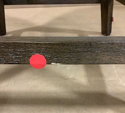 Open Box: Layton Leather Swivel Counter Stool (25.5") - Churchfield Stone, Vintage Amber