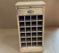 Open Box: Modular Bar Collection, Wine Grid Base - Seadrift