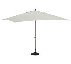 Open Box: Rectangular Outdoor Umbrella Canopy Replacement, Sunbrella® - Natural