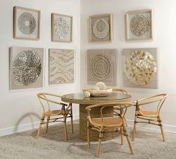 Oyster Shell Shadow Box Wall Art