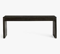 Open Box: Pismo Reclaimed Wood Console Desk (80") - Coastal Black