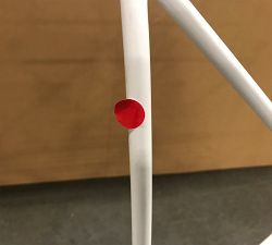 Open Box: Verona Outdoor Bistro Chair Frame - White