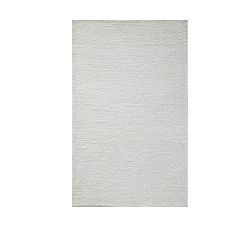 Kiara Hand-Tufted New Zealand Wool Shag Rug, Ivory, 5' x 8'