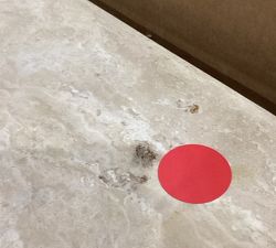 Open Box: Kona Travertine Nightstand (26") - Woodland Brown