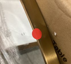 Open Box: Stowe Round Mirror (40") - Brass