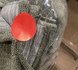 Open Box: York Slope Arm Deep Seat Grand Sofa Replacement Slipcover Only (95"W, 3X1) - Performance Casual Chenille Dark Moss