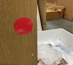 Open Box: Modern Farmhouse Game Table (40"Sq) - Fog