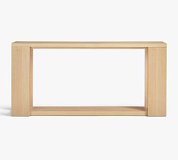 Open Box: Blair Herringbone Console Table (68") - Shoreline