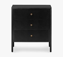 Open Box: Harmon Metal Nightstand (24") - Black