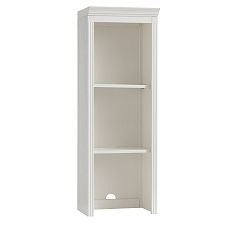 Open Box: Livingston Bookcase Hutch (17.5") - Montauk White
