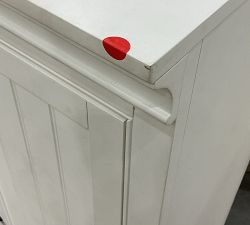 Open Box: Aubrey Storage Cabinet Hutch (18" x 48") - Dutch White