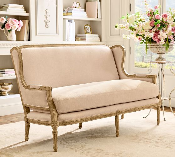 LoveShackFancy Sofa (63") by Pottery Barn