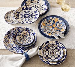 Lisbon Stoneware Dinnerware Collection