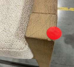 Open Box: Atwood Cane Counter Stool (26") - Performance Boucle Oatmeal, Seadrift