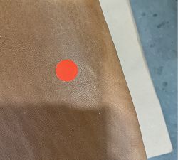 Open Box: Axel Leather Counter Stool (26") - Haven Tobacco