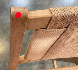 Open Box: Fenton Woven Counter Stool (25") - Seadrift