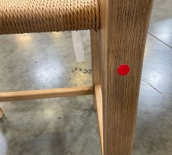 Open Box: Fenton Woven Counter Stool (25") - Seadrift