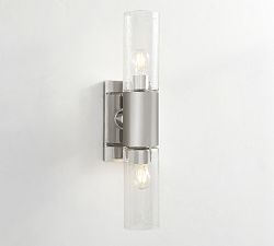 Open Box: Frances Double Sconce (20") - Satin Nickel