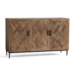 Open Box: Parquet Reclaimed Wood Buffet (59.5") - Reclaimed Elm Natural