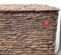 Open Box: Seagrass Handcrafted Divided Hamper - Raleigh