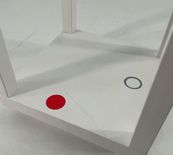 Open Box: Zafferano Home Pro Cordless Lantern (11.5"H) - White