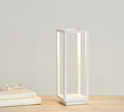 Open Box: Zafferano Home Pro Cordless Lantern (11.5"H) - White