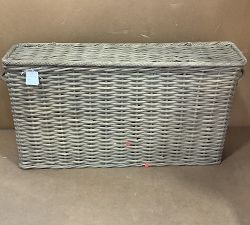 Open Box: Aubrey Woven Oversized Lidded Basket - Natural