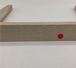 Open Box: Cayman Tiered Wall Shelf (18") - Biscotti