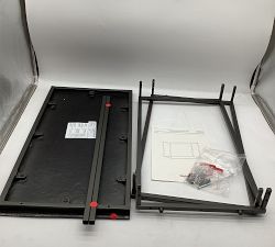 Open Box: Duke Rectangular Metal Side Table (28") - Bronze