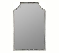 Open Box: Juniper Metal Wall Mirror (24"W x 36"H) - Silver