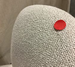 Open Box: Layton Grand Dining Chair - Performance Boucle Oatmeal, Seadrift